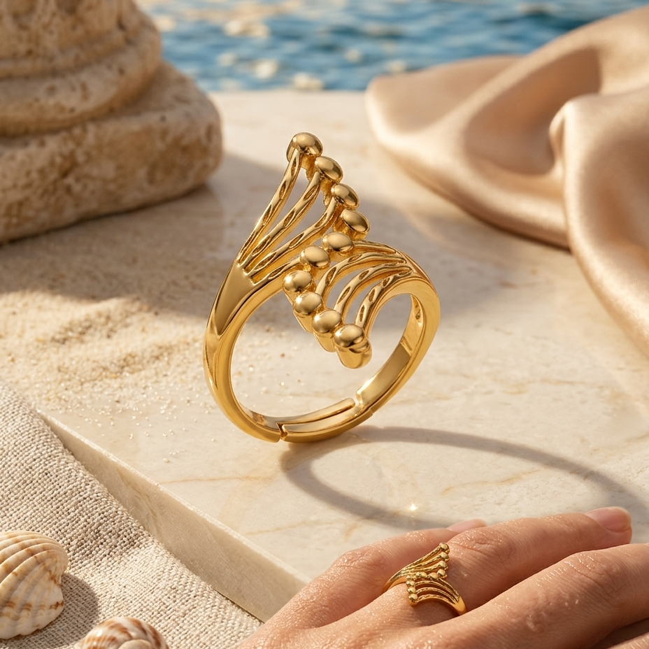 Calyra Shell Ring KARO