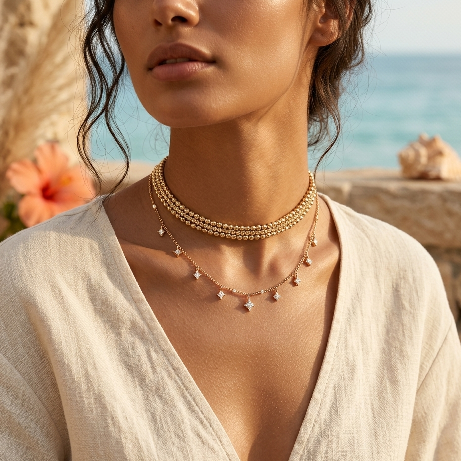 Fida Layered Necklace KARO