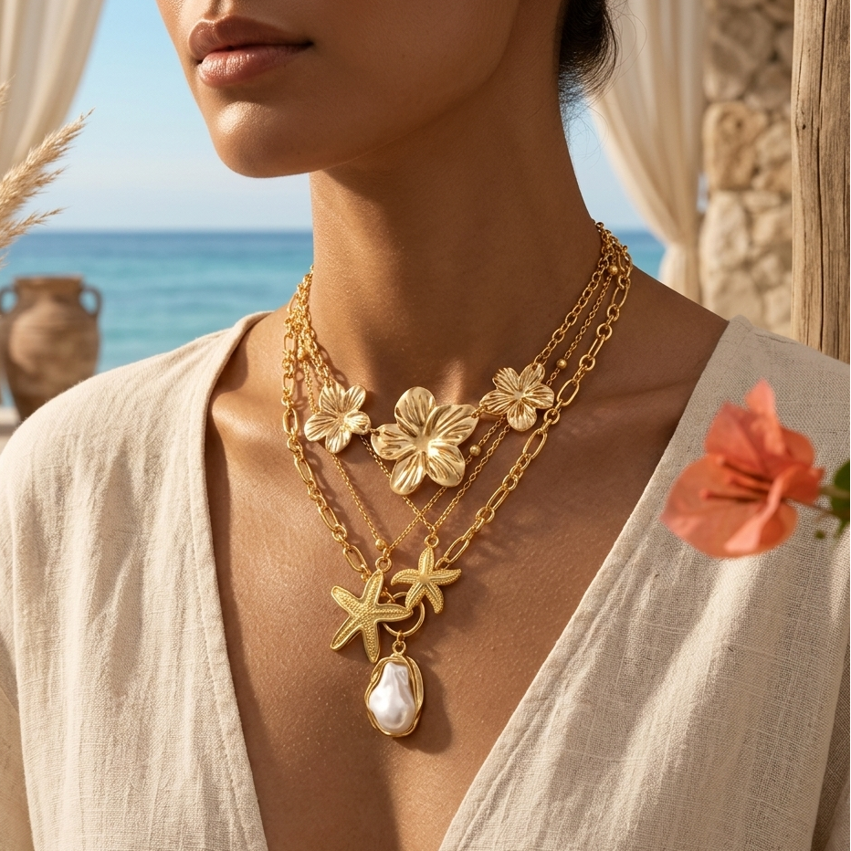 Coral Necklace Set KARO