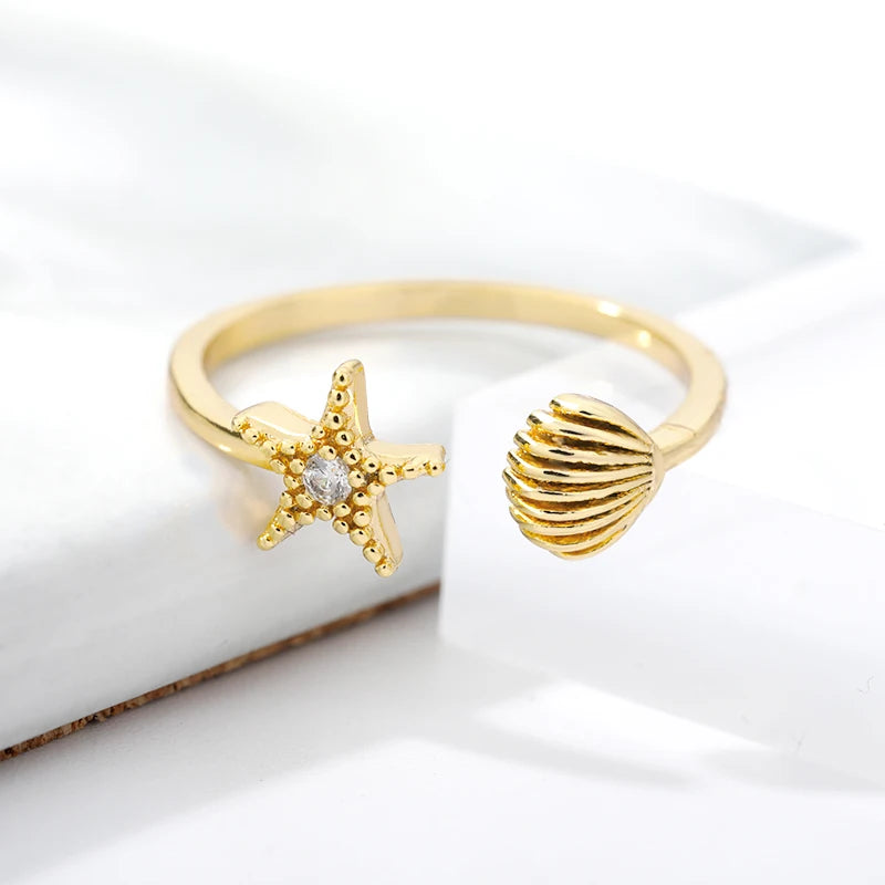 Azura Shell Ring KARO
