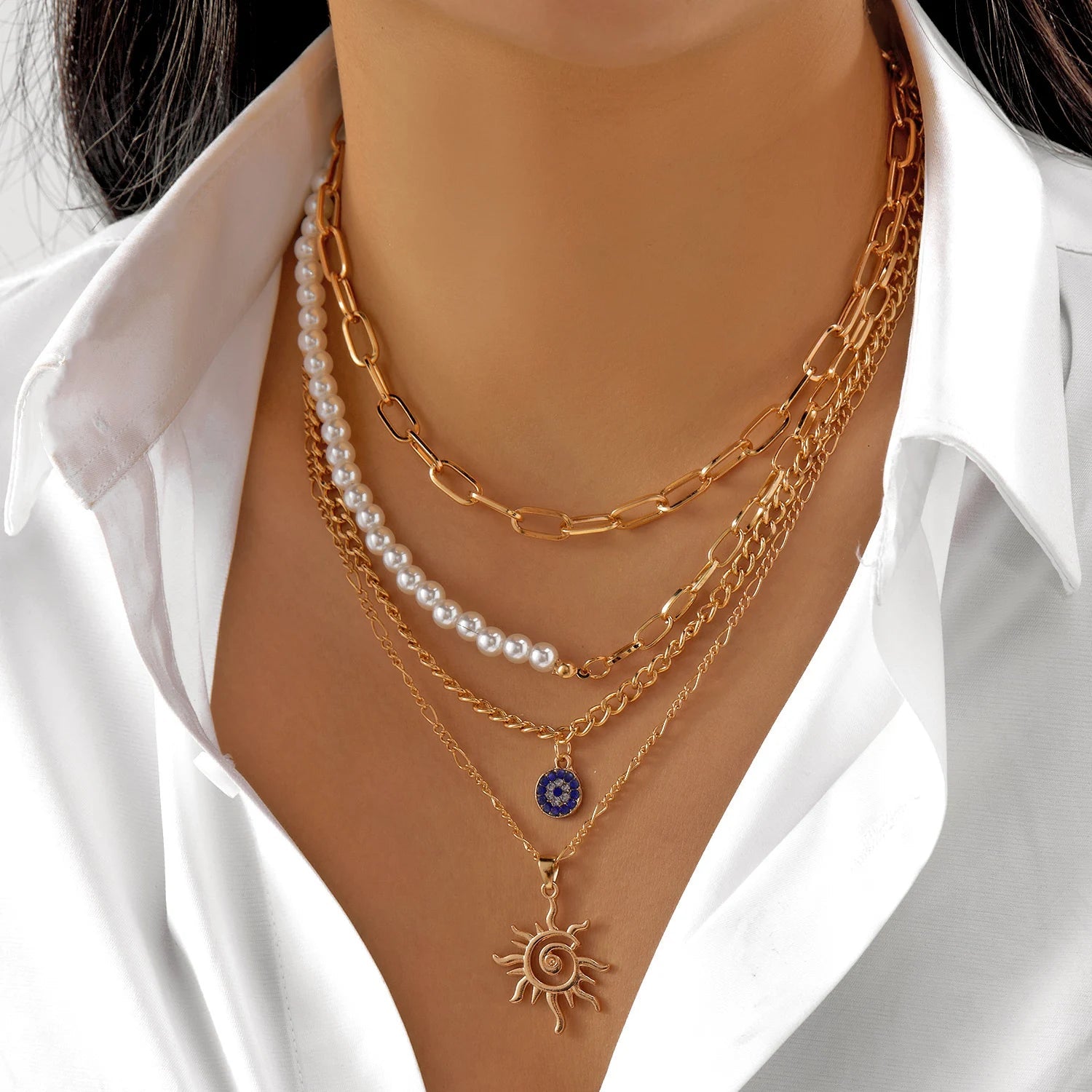 Zaya Charm Necklace KARO