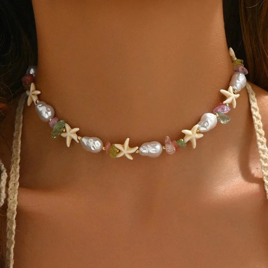 Solea Beaded Choker Necklace KARO