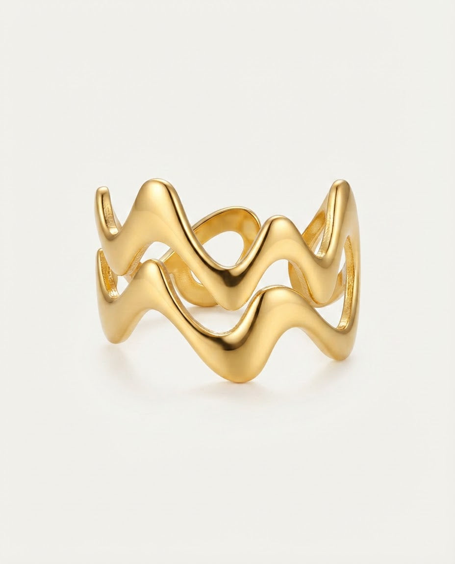 Orelia Shell Ring KARO