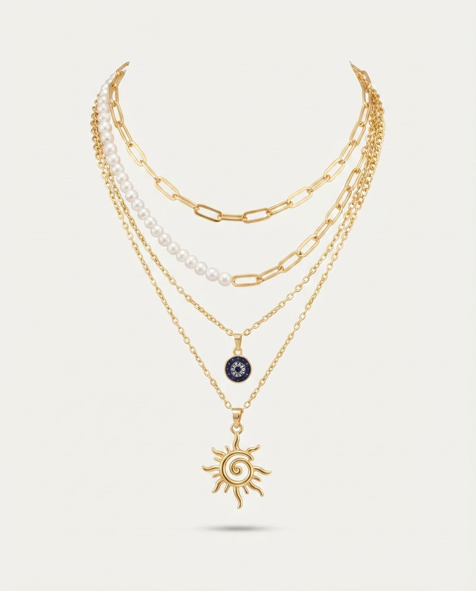 Zaya Charm Necklace KARO