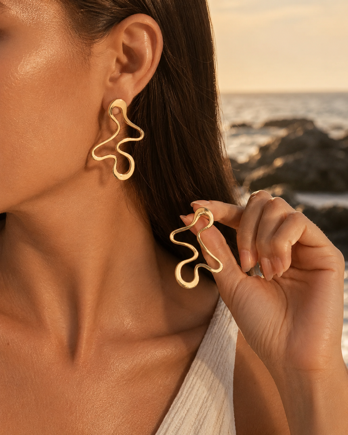 Coralia Geometric Earrings KARO