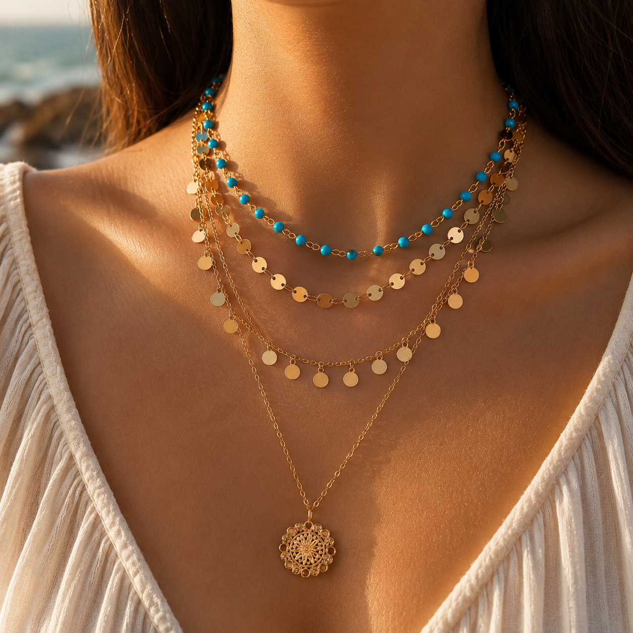 Talia Charm Necklace KARO
