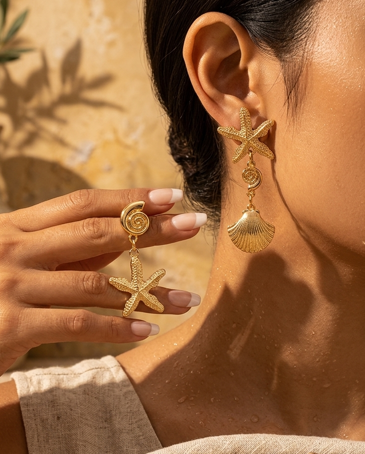 Marina Starfish Earrings KARO