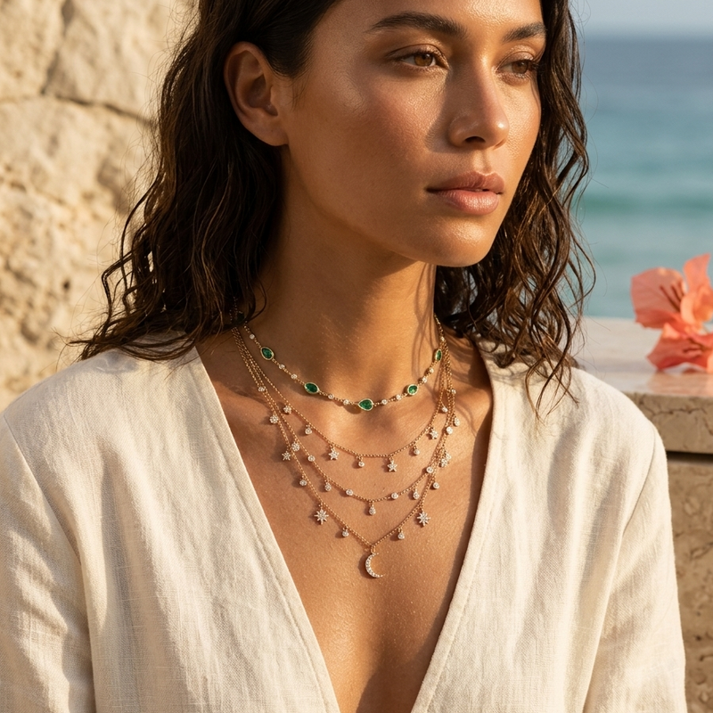 Malak Layered Necklace