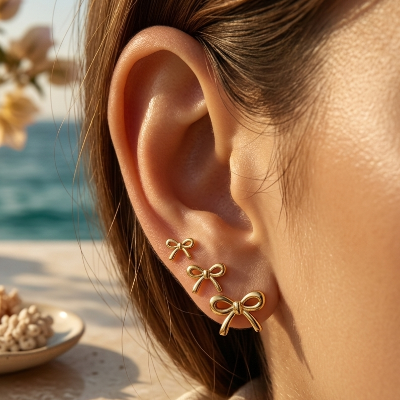 Nolia Bow Earrings