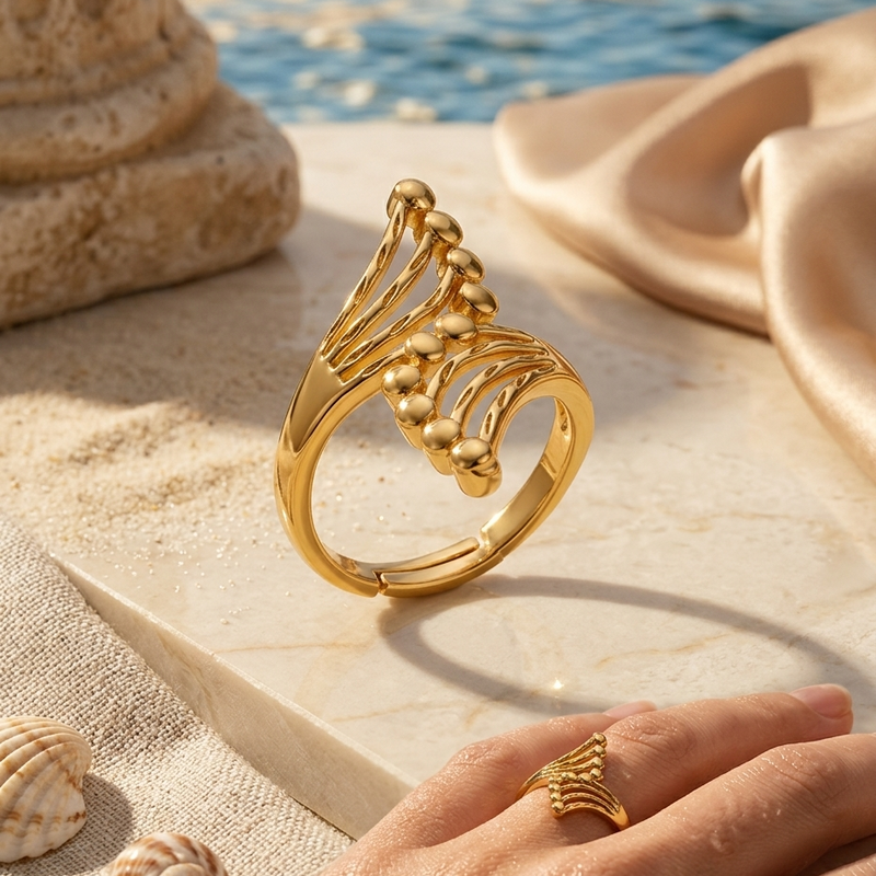 Calyra Shell Ring