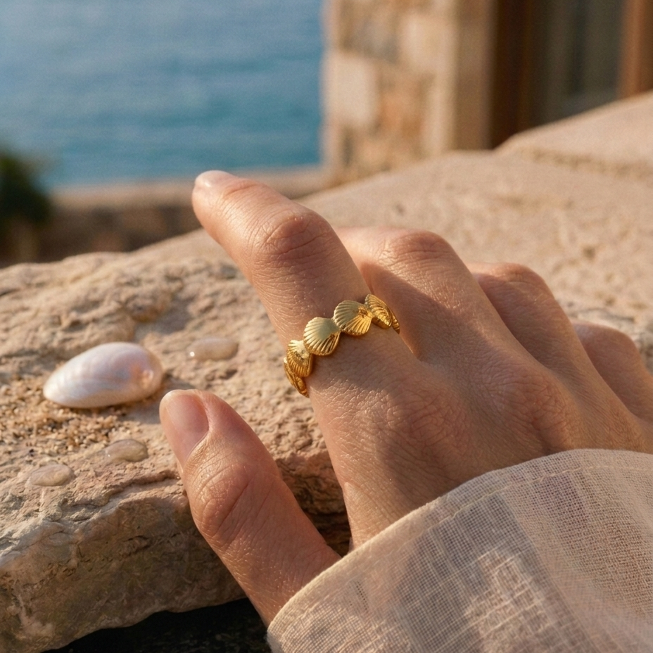Zaya Shell Ring KARO