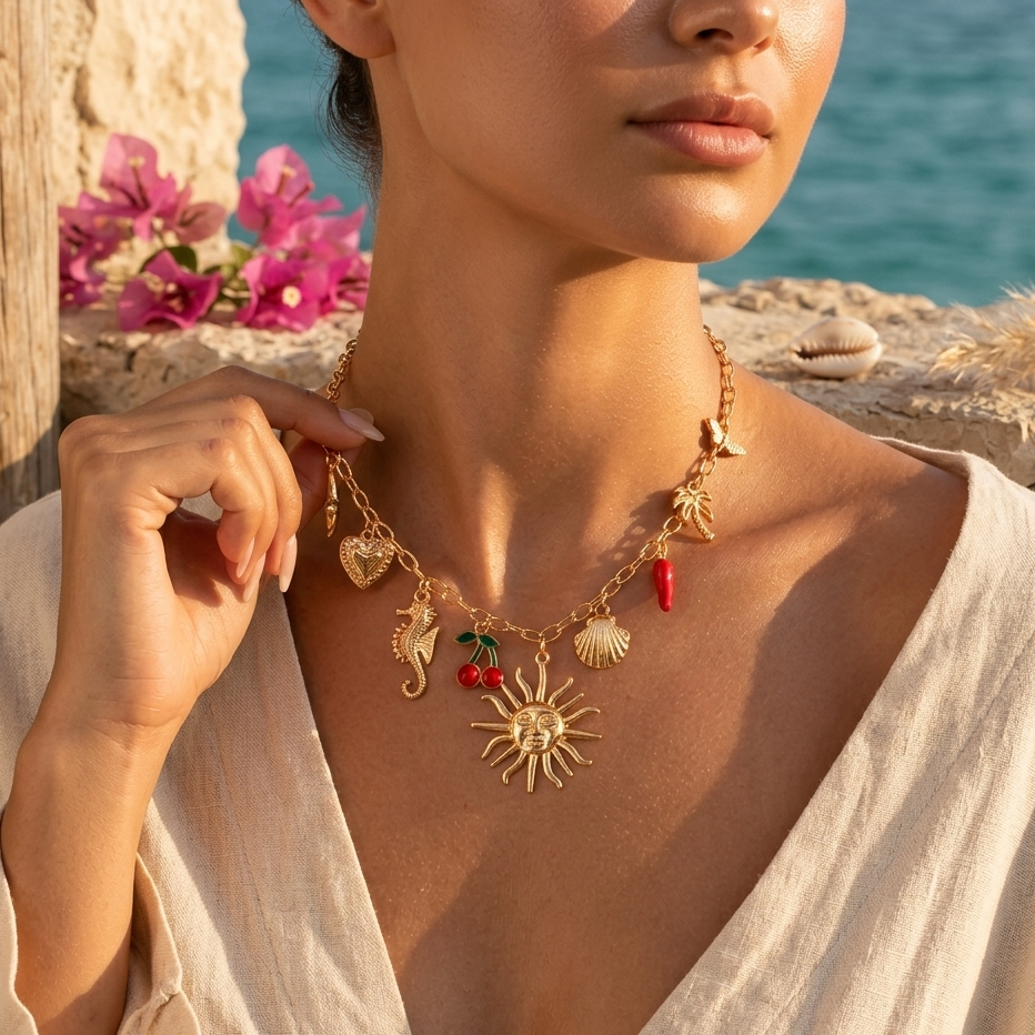 Solara Shell Necklace KARO