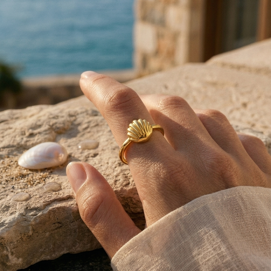 Nerelle Shell Ring KARO