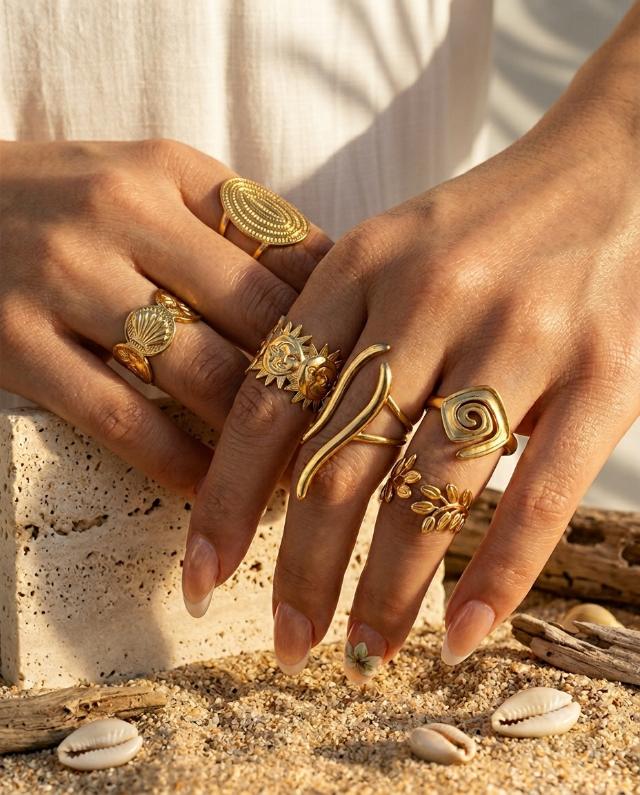 Solea Shell Ring Set KARO