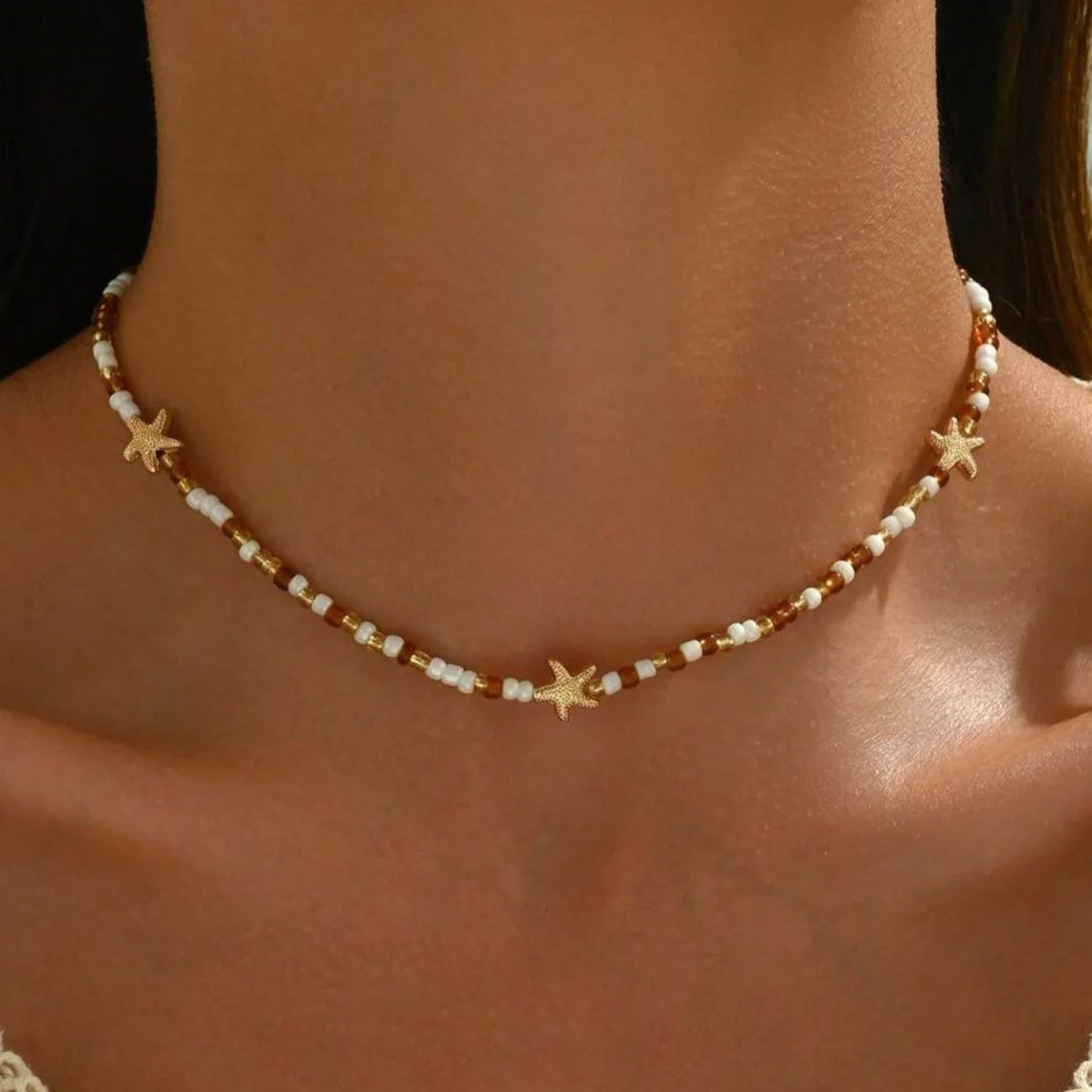 Raneen Beaded Choker Necklace KARO