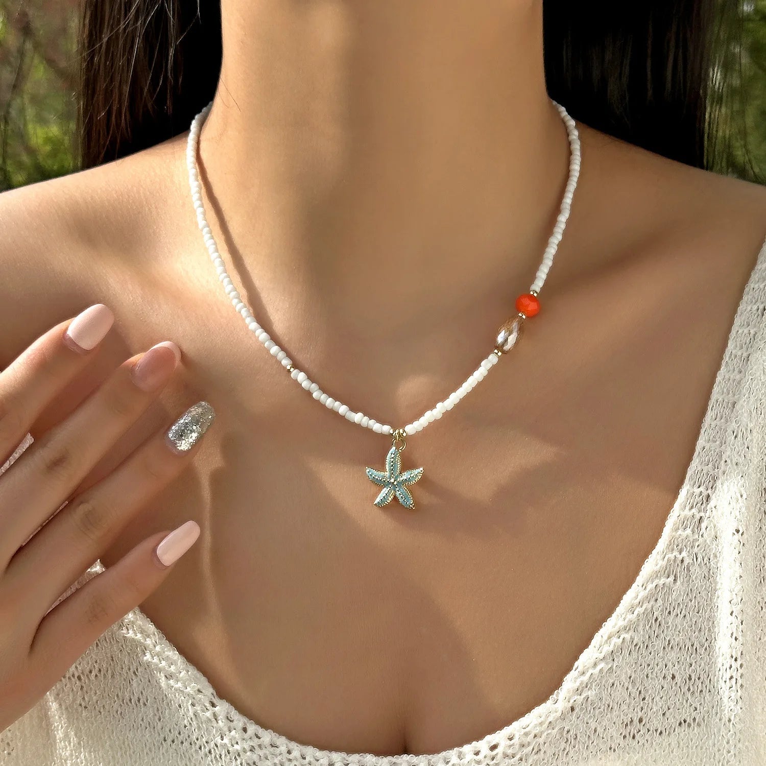 Tina Beaded Choker Necklace KARO
