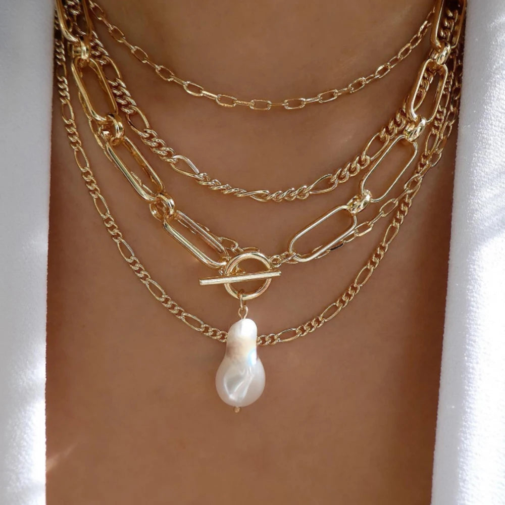 Talia Layered Necklace Set KARO