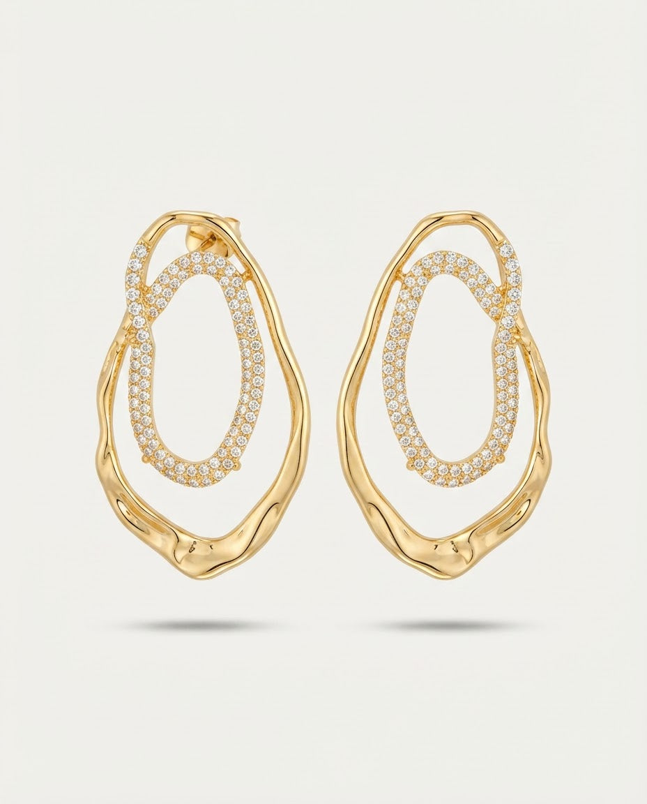 Aurora Crystal Earrings KARO