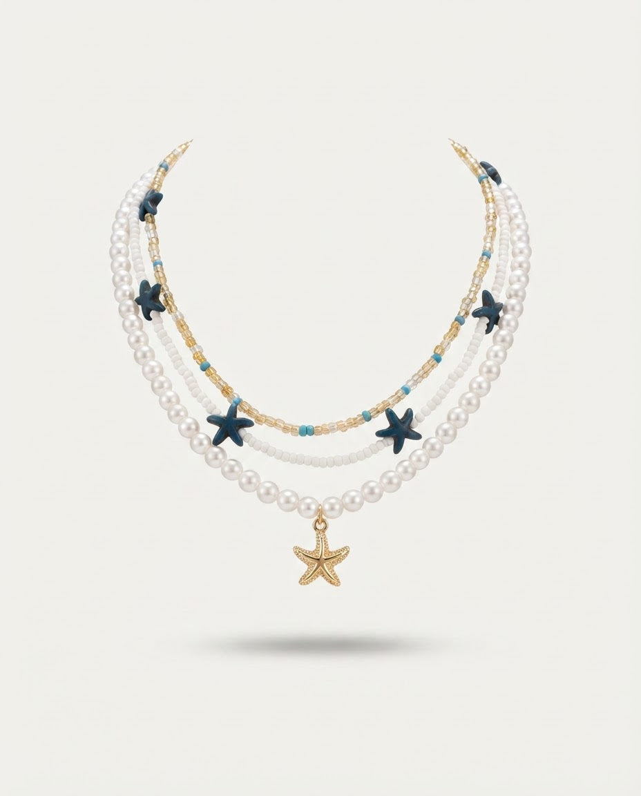 Marina Shell Choker Necklace KARO