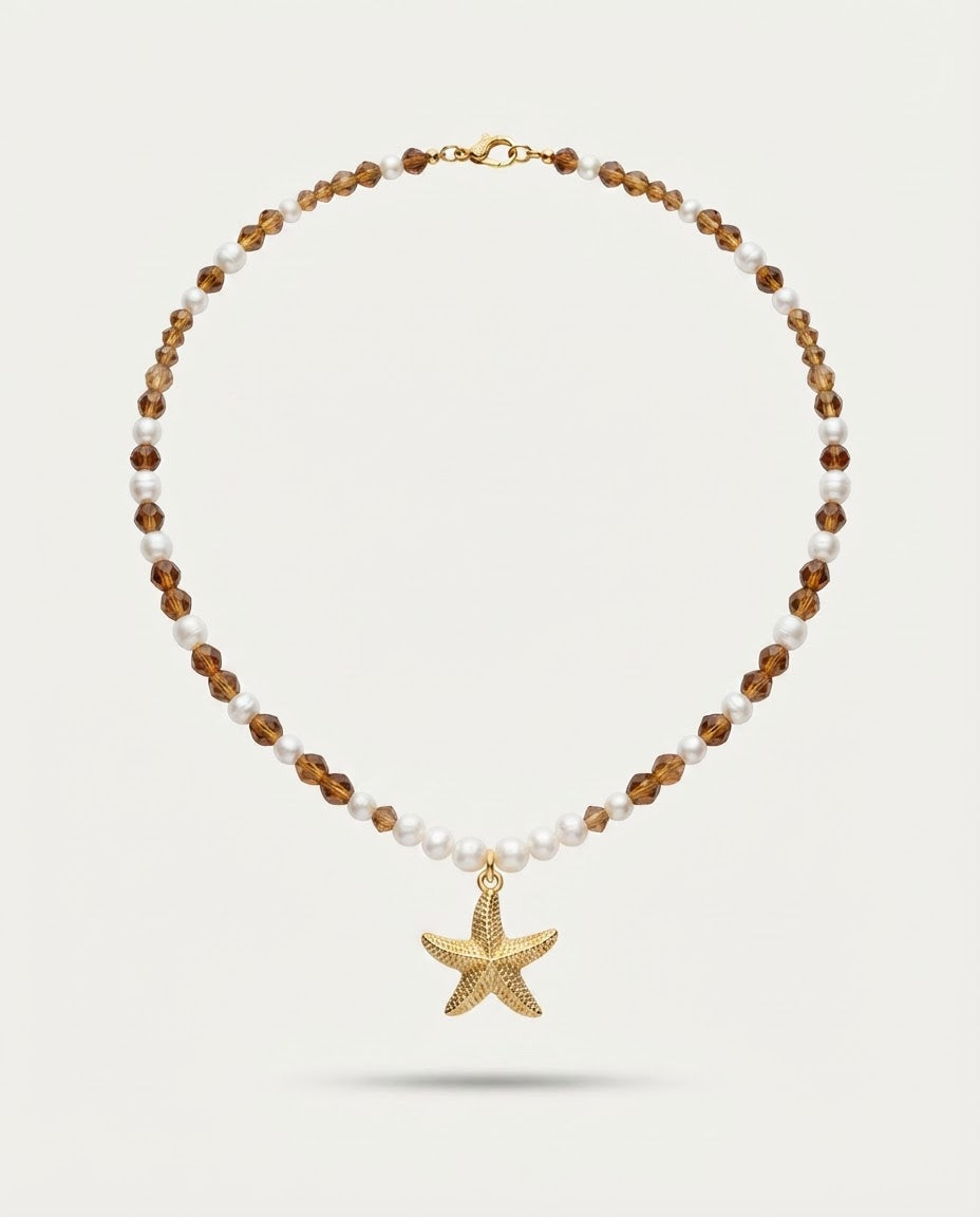 Nisma Beaded Choker Necklace KARO