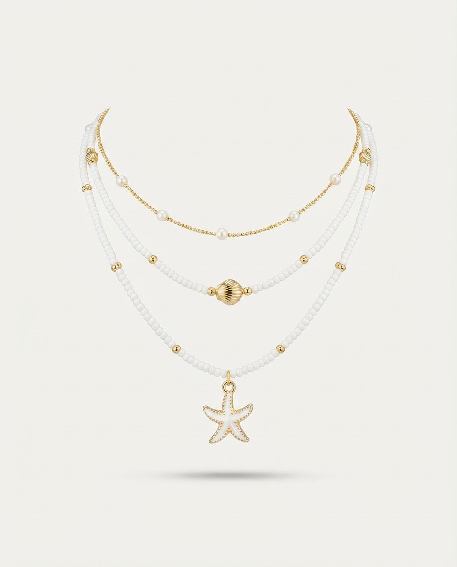 Karolin Beaded Choker Necklace KARO